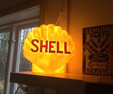Ikonisk Shell Lampe